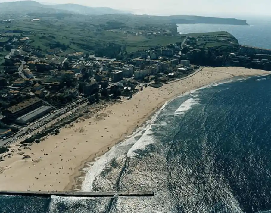 La Concha playa suances