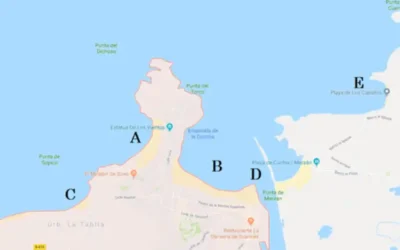 Las playas de Suances en Cantabria. Diferentes orientaciones para surfear