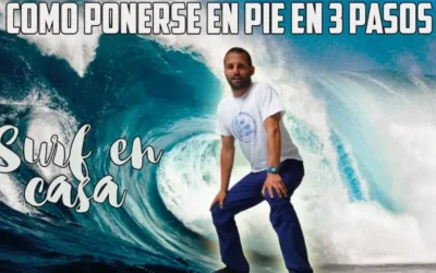 In 3 einfachen Schritten auf einem Surfbrett stehen