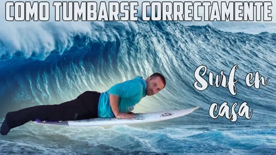 como tumbarse correctamente en la tabla