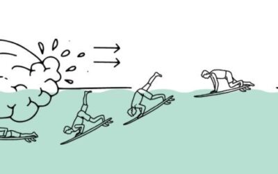 So gelingt die Duck-Technik in der Brandung