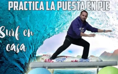 Üben und trainieren Sie das Stehen beim Surfen