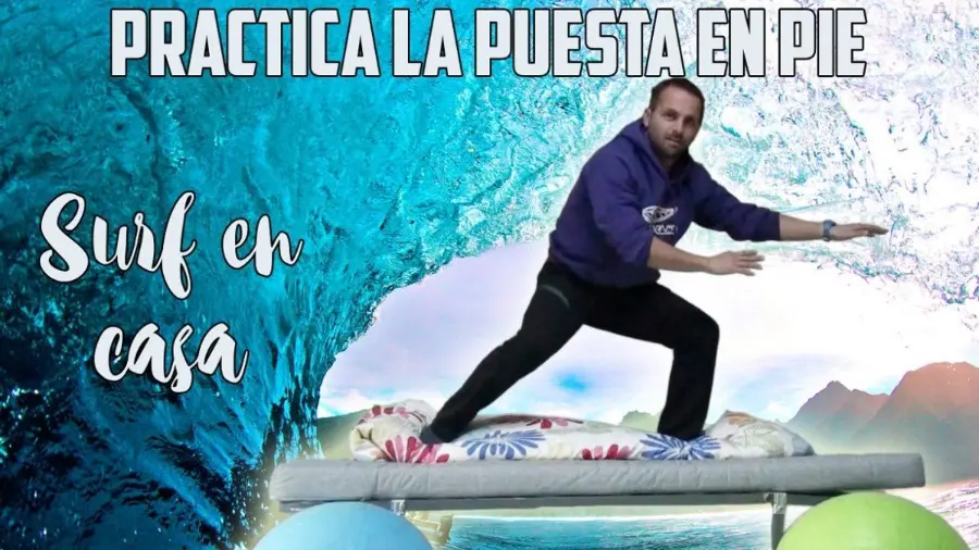 Practica la puesta en pie