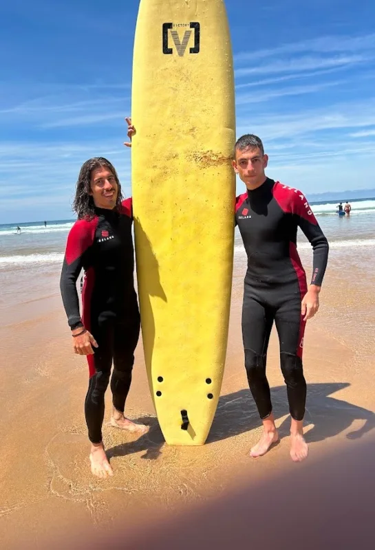 tabla aprender surf suances alquiler