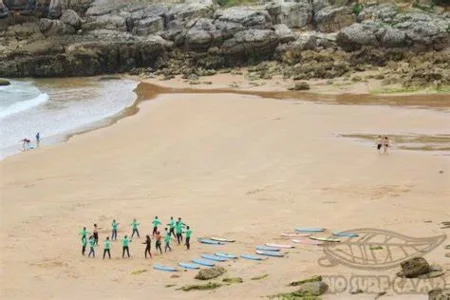ubicacion perfecta para hacer surf en el norte de españa